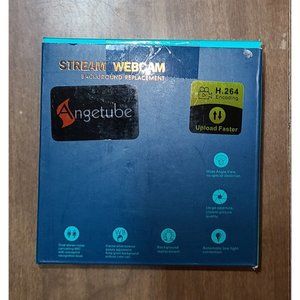 Angetube Stream 920 HD Webcam Background Replacement H.264 Encoding